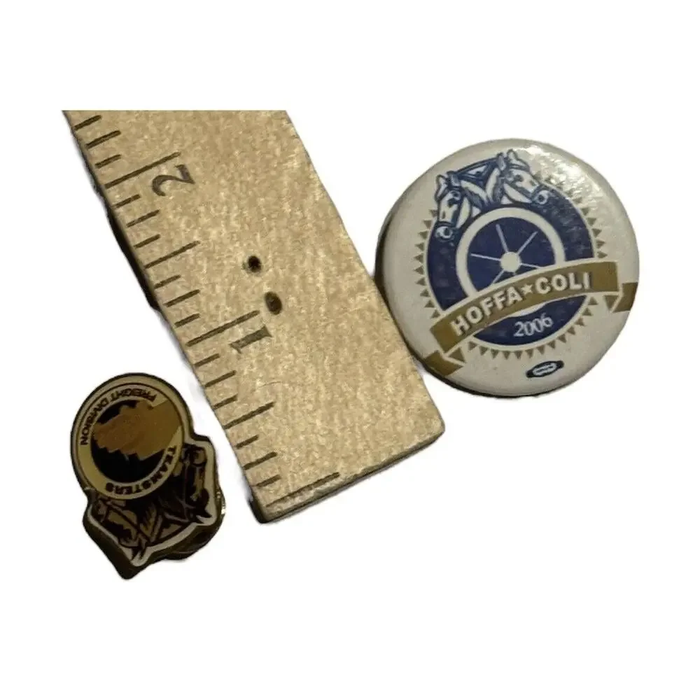 Union Teamster‎ VTG Pins (8) Hoffa Coli Local 600 Freight Theatrical Division